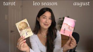 asmr tarot  pick a card for august & leo season (TIMELESS energy predictions)