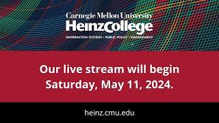 2024 Heinz College of Information Systems and Public Policy - Hooding, Diploma & Awards Ceremony