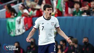 Giovanni Reyna Goal | USA vs Mexico | Concacaf Nations League Final | CBS Sports Golazo