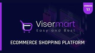 ViserMart PHP Script Free Download || ecommerce website in php with admin panel source code