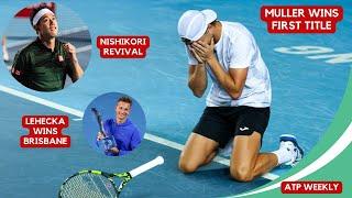 ATP Weekly: Muller wins first title in Hong Kong as Nishikori revival falls at final hurdle