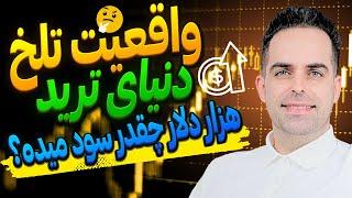 با سرمایه 1000 دلاری چقدر میشه با ترید کردن سود کرد | واقعیت دنیای معاملع گری