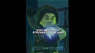 Top 10 Strongest Ninjago Villains #shortfeed #ninjago #strongest #viral #ninjagodragonsrising