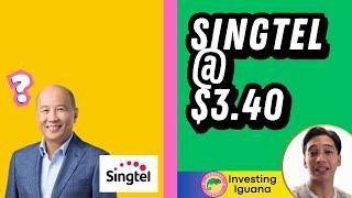 Singtel at $3.40: Bargain or Trap?  |  #TheInvestingIguana EP733