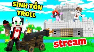 MỀU STREAM BỐC PHỐT TẬT XẤU CỦA REDHOOD TRONG MINECRAFT*REDHOOD TROLL HIRO BẰNG TNT KHỔNG LỒ MCPE