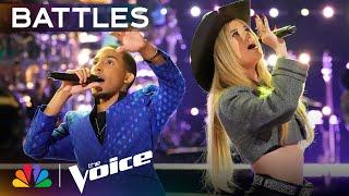 DREION and Georgia Starnes' Phenomenal Duet is the "Perfect Combination" | The Voice Battles | NBC