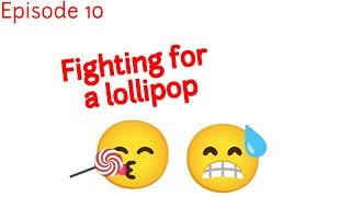 Emoji skits (Season 1 episode 10) Fighting for a lollipop - Mohab Khtab