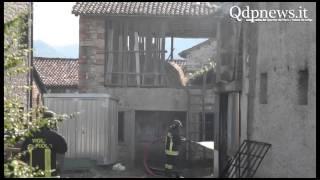 Incendio a Miane 13-08-15 - Qdpnews.it