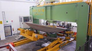 BOLDRINI: High-Speed Dishing Press Model PAO 1000 X 9100 with CNC Manipulator 27 mTons