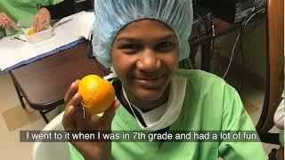 Sentara Health Career Camp: Emani and Israel