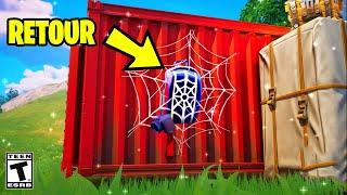 SPIDER-MAN de RETOUR sur Fortnite ! (pouvoir mythique et récompense)