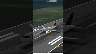 Air Canada Crash Landing #aviation #avgeek #flightsimulator #emergency #crash #landing #plane #a320