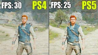 Star Wars Jedi Survivor on PS4 vs. PS5 | Technical Review, Graphics and FPS Test