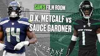 How Sauce Gardner shut down DK Metcalf | Film Room