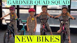 Gardner Quad Squad - The GIRLS Get New BIKES