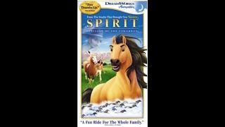 Opening to Spirit Stallion of the Cimarron 2002 Disney VHS