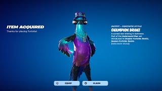 HOW TO GET FNCS CHAMPION DRAKE SKIN IN FORTNITE!