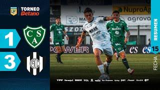 SARMIENTO 1 - 3 CENTRAL CÓRDOBA I Resumen del partido | #TorneoBetano 2024