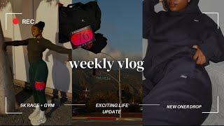 weekly vlog  BIG life update, 5k race, new oner active drop, accomplishing my 2024 vision board