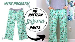 Easy pants tutorial and sewing (perfect for gifts, yay!)