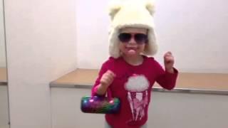 Kenzie the diva dances