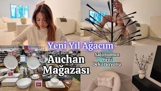 Yeni Yıl Ağacım  AUCHAN MAĞAZASI | Action’dan Yeni Dekorasyon Ürünler | SALONUM 