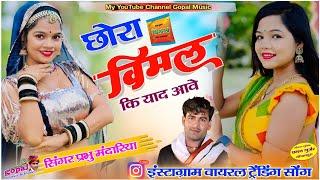 इंस्टाग्राम वायरल ट्रेंडिंग सोंग 2024 ॥ छोरा विमल कि याद आवे ॥ Prabhu Mandariya New Song 2024