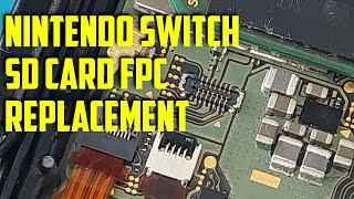 Replacing an FPC connection on a Nintendo Switch