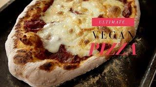 Ultimate Vegan Pizza [From Scratch]  | The Buddhist Chef