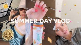 spend a summer day with me!! chill day in my life vlog  ️