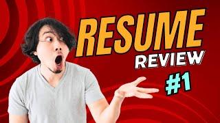 Cybersecurity Resume Review #1 | How to write your cybersecurity resume