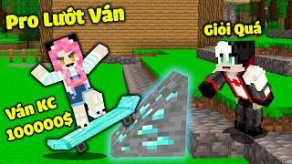 MỀU THỬ THÁCH 24 GIỜ LÀM VUA TRƯỢT VÁN TRONG MINECRAFT*MỀU & REDHOOD CHIẾN THẮNG TRÒ CHƠI 1 TRIỆU ĐÔ