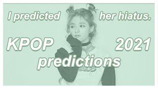 MY 2021 KPOP PREDICTIONS (+ reacting to 2020 ones)