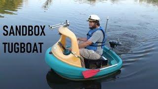 Turning a Tuggy Sandbox into an Electric Boat