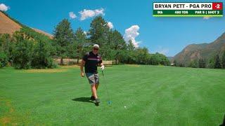 Bryan Pett - PGA Pro - Golf Highlights at Hobble Creek Golf Course on 20 July 2024