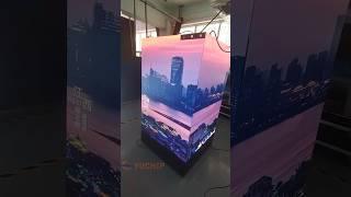 How to make 90-degree LED screen? #ledscreen #leddisplay #ledwall #shorts #yuchip