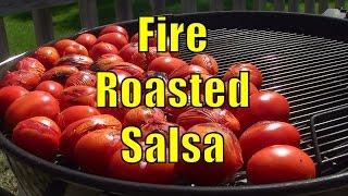 Homemade Fire Roasted Salsa Recipe - Home Canning -  BBQFOOD4U