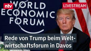 LIVE: Rede von Donald Trump in Davos