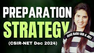 Preparation strategy for csir net chemical science | CSIR NET December 2024 preparation |J Chemistry