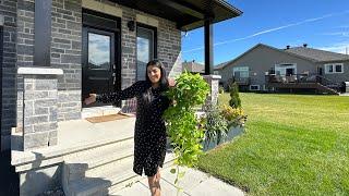 Indoor Garden tour of our new house in Canada 