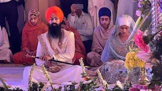 Attending the wedding ceremony of amar shaheed sant jarnail singh’s grandson