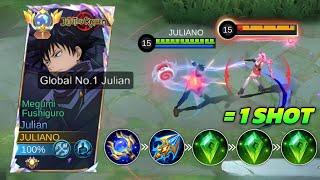 I FINALLY FOUND THE BEST RECOMMENDED BUILD FOR JULIAN (julian best build 2024 exp lane) - MLBB