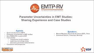 Parameter Uncertainties in EMT Studies: Sharing Experience and Case Studies