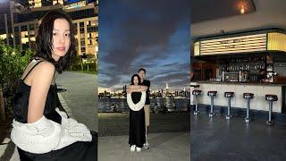 New York Vlog | Brooklyn diaries. Sunset over East River NYC. Eating & Shopping