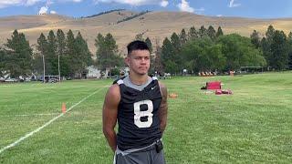 Montana's Keali'i Ah Yat on QB battle