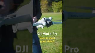 Does The DJI Mini 4 Pro Drone Have Good Video Specs?  #drone #dji #dronevideo