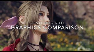 Final Fantasy VII Rebirth vs. Remake Graphics Comparison