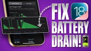 Get 12 HOURS of Battery Life on Your iPhone with iOS 18! Best Battery Saving Tips