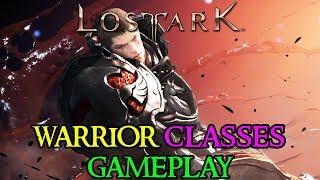 LOST ARK WARRIOR CLASSES GAMEPLAY - LOST ARK WARRIOR BERSERKER WARLORD DESTROYER