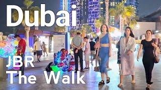 Dubai [4K] Amazing JBR (Jumeirah Beach Residence) Walking Tour 